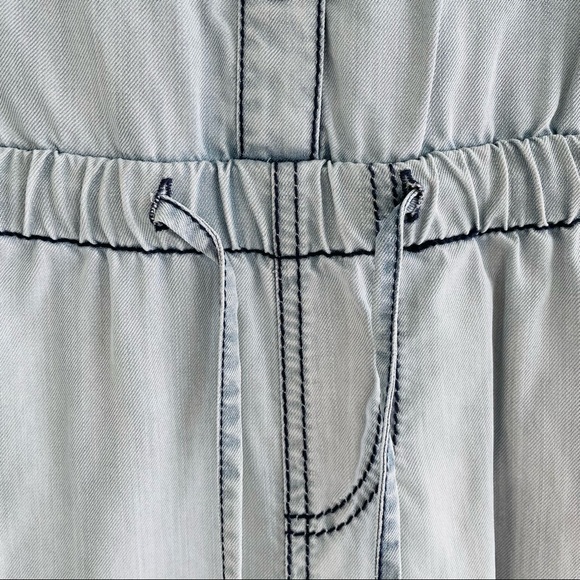 Ochirly Soft Denim Look Women’s Overalls - Picture 5 of 15